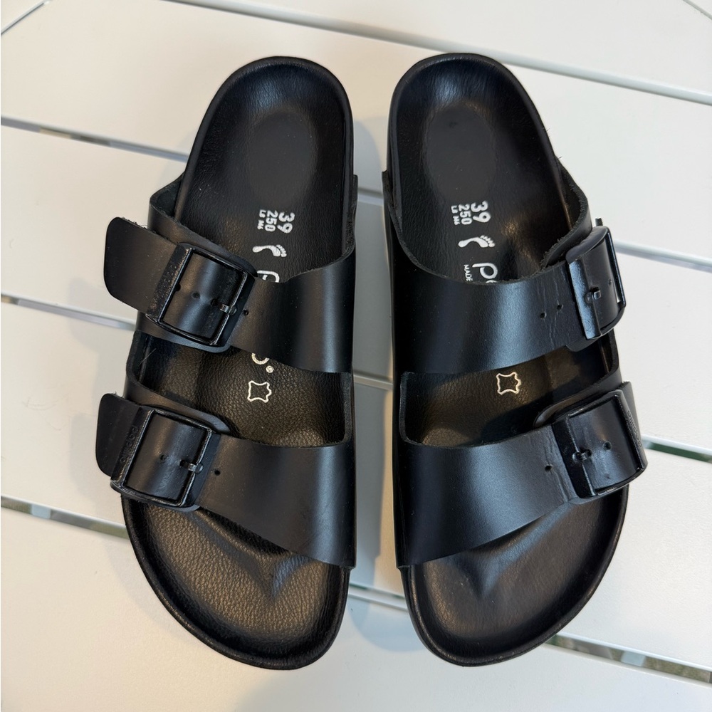 Birkenstock Black Double Strap Sandals